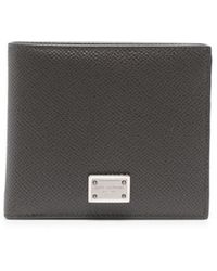 Dolce & Gabbana - Leather Bi-fold Wallet - Lyst