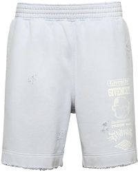 Givenchy - New Board Cotton Track Shorts - Lyst
