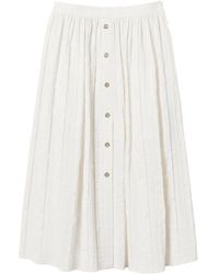 Twinset - Linen-Blend Skirt - Lyst