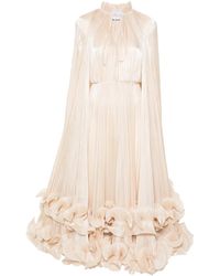 Ana Radu - Ruffle-Detail Maxi Dress - Lyst