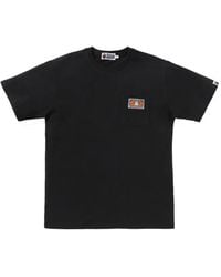 A Bathing Ape - Logo-Patch Pocket T-Shirt - Lyst