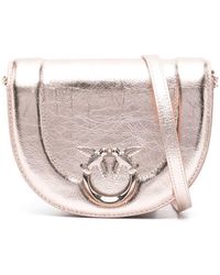 Pinko - Mini Love Round Click Shoulder Bag - Lyst