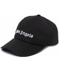 Palm Angels - Casquette En Coton À Logo Brodé - Lyst