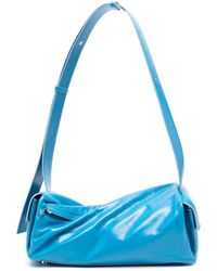 Sunnei - Labauletto Twisted Leather Shoulder Bag - Lyst