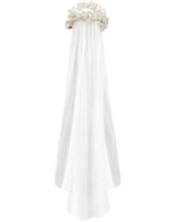 Jennifer Behr - Leyla Juliette Flower Veil - Lyst