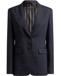 Etro - Paisley Print Blazer - Lyst