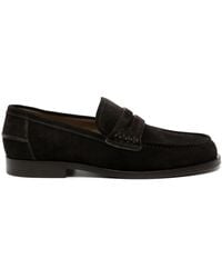 Gianvito Rossi - Michael Suede Loafers - Lyst