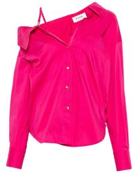 Blugirl Blumarine - Off-Shoulder Shirt - Lyst