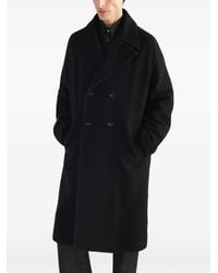 Lemaire - Double-Breasted Coat - Lyst