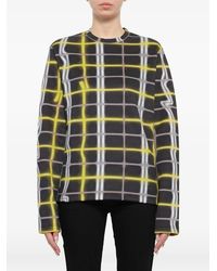 KENZO - T-Shirt À Carreaux - Lyst