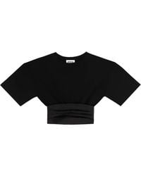 Area - T-Shirt À Col Rond - Lyst