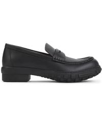 Givenchy - Tread-Sole Penny Loafers - Lyst