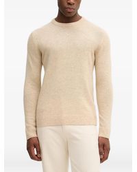 Lindbergh - Crew-Neck Ribbed-Trim Sweater - Lyst