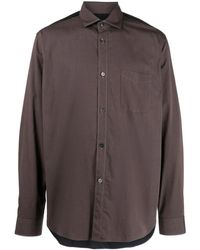 Junya Watanabe - Long-sleeve Cotton Shirt - Lyst