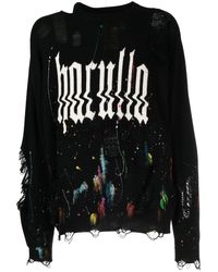 Haculla - Glitched Pullover im Distressed-Look - Lyst