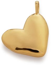 Monica Vinader - Collana Con Pendente A Cuore - Lyst