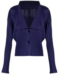 Pleats Please Issey Miyake - May Pleated Blouse - Lyst