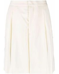 RED Valentino - High-Waisted Tailored Shorts - Lyst