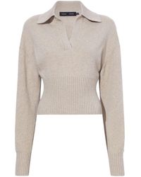 Proenza Schouler - Jeanne Cashmere Polo Jumper - Lyst