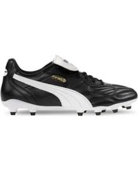 PUMA - King Logo-Print Sneakers - Lyst