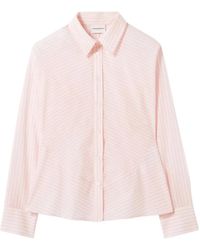 Claudie Pierlot - Ruffled Back Shirt - Lyst