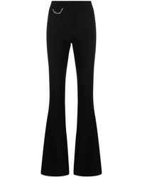 DSquared² - Logo-chain Flared Trousers - Lyst