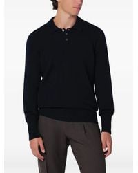 Drumohr - Polo En Maille À Manches Longues - Lyst