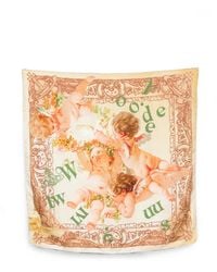 Vivienne Westwood - Cherub-Print Square-Shape Scarf - Lyst