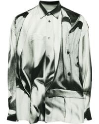 Paul Smith - Trompe L'oeil-print Shirt - Lyst