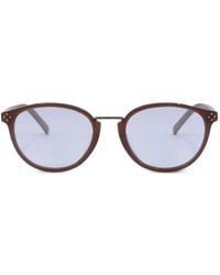 Chloé - Round-Frame Sunglasses - Lyst