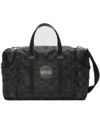 Gucci Off The Grid GG Supreme Duffle Bag - Black