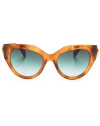 Gucci - Tortoiseshell-Effect Cat Eye-Frame Sunglasses - Lyst