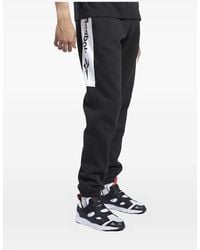 Reebok - Logo-Print Track Pants - Lyst