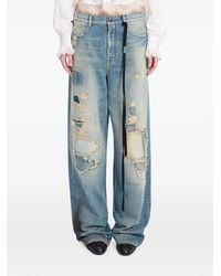 Ann Demeulemeester - Jakoba Straight-Leg Jeans - Lyst