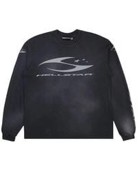 HELLSTAR - Logo-Print Long-Sleeve T-Shirt - Lyst