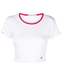 Alexander Wang - | T-shirt corta | female | BIANCO | XS - Lyst