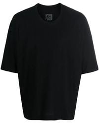 Homme Plissé Issey Miyake - Short-Sleeve Cotton T-Shirt - Lyst