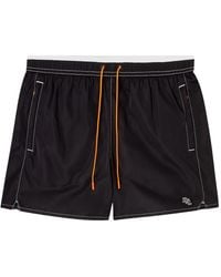 DIESEL - Soccer-41-D-Pop-B Drawstring Swim Shorts - Lyst