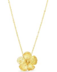 Ottoman Hands - Buttercup Flower-Pendant Necklace - Lyst