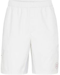 Brunello Cucinelli - Pantalones cortos con cinturilla elástica - Lyst