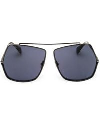 Max Mara - Oversized Geometric-Frame Sunglasses - Lyst