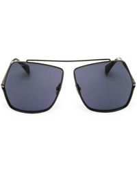 Max Mara Eyewear - Oversized Geometric-Frame Sunglasses - Lyst