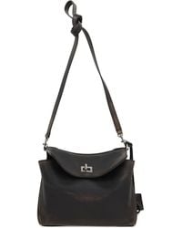 Balenciaga - Compact Rodeo Leather Messenger Bag - Lyst