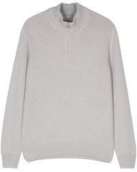 Fileria - Zip-Neck Sweater - Lyst