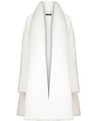 Dolce & Gabbana - Kim Dolce&gabbana Oversized Faux Fur Coat - Lyst