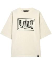 Palm Angels - Box Logo Loose T-Shirt - Lyst