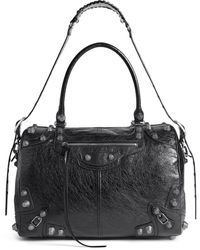 Balenciaga - Medium Le Cagole Leather Duffle Bag - Lyst