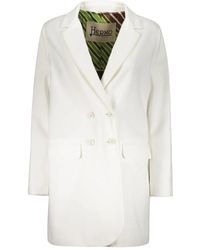 Herno - ダブルコート - Lyst