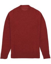 Fortela - Skipper1 Trui Met Geribbelde Afwerking En Ronde Hals - Lyst