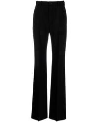 Balenciaga - Pinstripe Straight-leg Trousers - Lyst